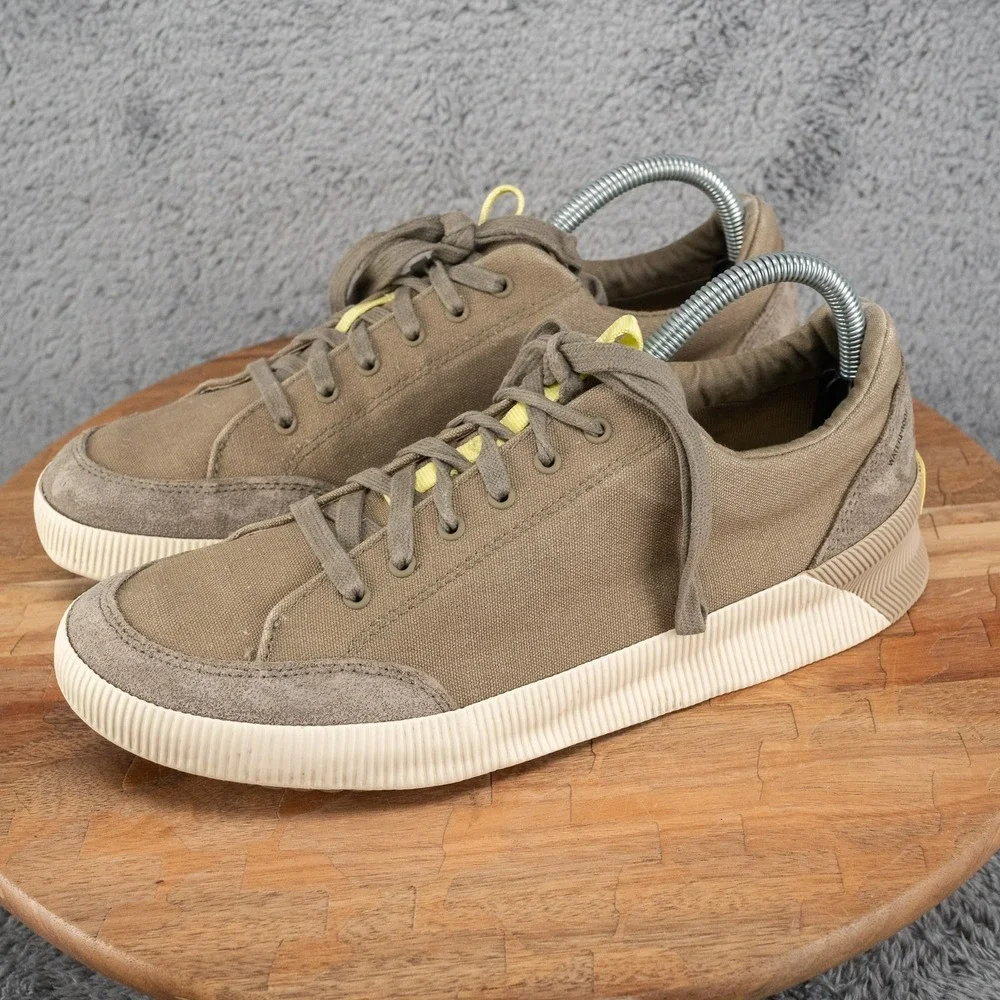 Sorel Women's Khaki Out 'N About Plus Classic Sneakers‎ Size 10.5
